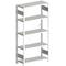 CLIP boltless shelving 100 (basic unit), 2500 x 1000 x … complete with six shelves